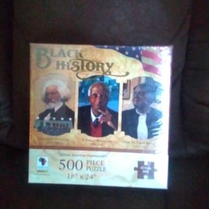 African American expressions black history puzzle